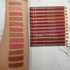 12/6Pcs Professional Lip Liner Set, Waterproof Matte Lip Liner Pencil, Smooth Lip Makeup Cosmetic Pen Set